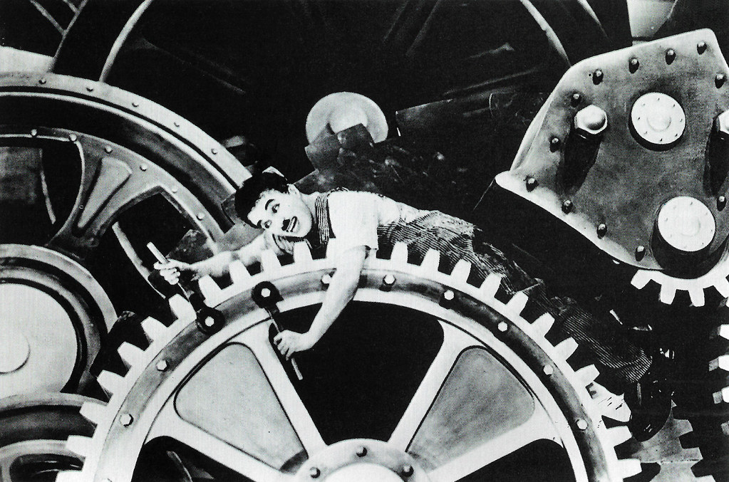 Charlie Chaplin Film - Modern Times 1936