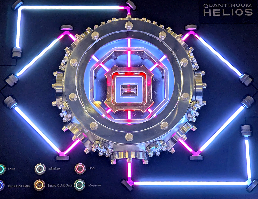 Quantillium Helios quantum computer demo